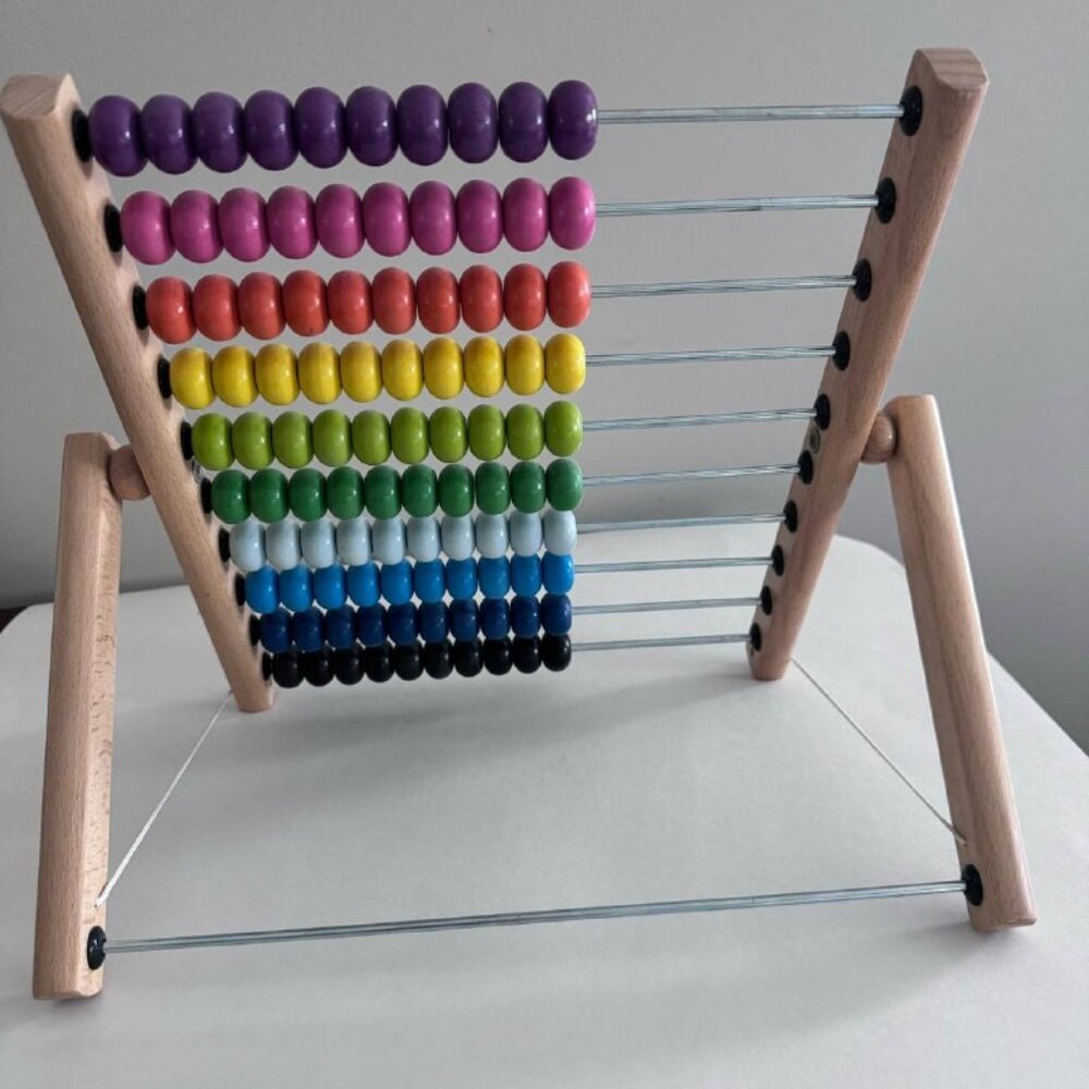 ❌SOLD❌ IKEA Abacus - Bright Colored Real Wood Non-toxic Paint. - Picture 4 of 6